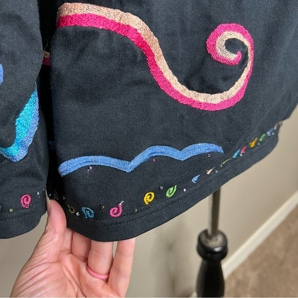 Michael Simon embroidered cardigan - Picture 3 of 8